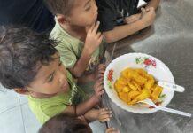 「心温まる訪問と新年の準備」カンボジア孤児院便り