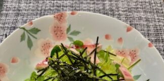 手軽にプラス一品!「レタスといかの中華風サラダ」旬の一品
