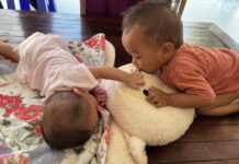 「小さな赤ちゃんがやって来た」カンボジア孤児院便り