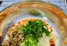 ピリ辛まろやか仕立て「豆乳担々そうめん」旬の一品