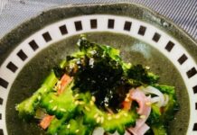 夏のさっぱり副菜「ゴーヤとカニカマの中華あえ」旬の一品